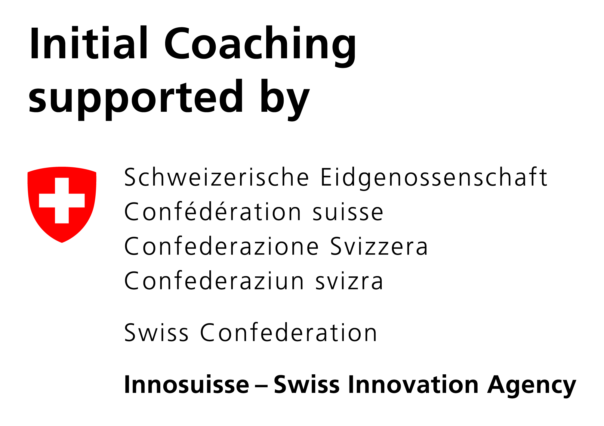 Innosuisse Initial Coaching